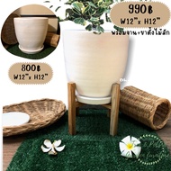 กระถางจัมโบ้ กระถางต้นไม้ขนาดใหญ่ กระถางดินเผาไซส์ XL มี 3 ขนาด 8 นิ้ว 10 นิ้ว 12 นิ้ว พร้อมจานรอง เ