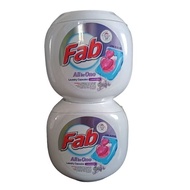 Bundle of 2 - Fab-All-in One Laundry Capsules Lavender (60 Pods Each Tub).