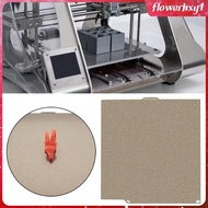 [Flowerhxy1] Pei Build Plate Pei Sheet Easy to Install High Temperature Resistance Professional Smoo