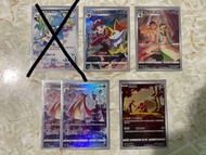 PTCG Pokémon 白熱奧秘 七夕青鳥/長尾火狐/沙奈朵/美納斯/迷唇妲 全圖CHR