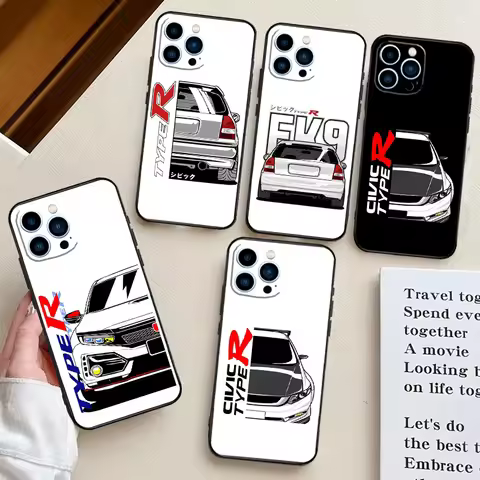 JDM Type R Civic Sport Car Case For Honor 200 Pro 400 Lite 50 70 90 X9a X9b X9c X9d X8a X8b X8c Magi