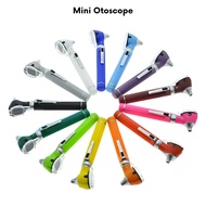 Medical ENT Diagnostic Otoscope FiberOptic Mini Pocket Otoscope Set LED EarScope Otoscopy Tools for Students