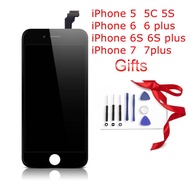 iPhone 5/5S/6/6S/7/8 PLUS Touch Screen LCD Assembly Replacement +Repairing Tools