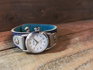 STITCH Cool 海軍藍、藍和灰縫線跑步手錶男士喜歡 SRW-NTH-TS