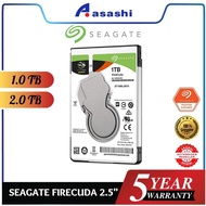 Seagate Firecuda 1TB / 2TB 2.5" Notebook SSHD - 5400RPM/ 8GB NAND/ 64MB