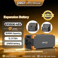 PECRON EP3800-48V Expansion Battery 3840Wh for E1500LFP/ E3800LFP/ E1000LFP/ E2400LFP/ F3000LFP Port