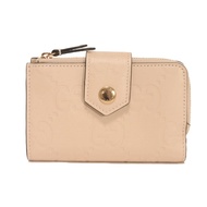 สินค้ามือสอง GUCCI GG Medium Wallet Guccissima GG Shima Calf L-Shaped Zipper Snap Button Billfold Ca