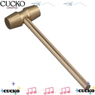 CUCKO Gavel, Brass Yellow Hammer, Court Courtroom Gavel Company