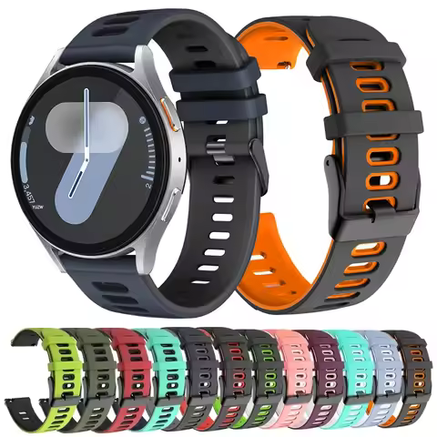 20mm 22mm Smart Strap For Samsung Galaxy Watch 7 7LTE 6 5 4 44mm 40mm Classic 5 Pro 45mm Wristband S