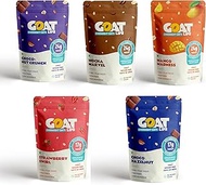 GOAT Life Overnight Oats 1.035kg | Assorted High Protein (24g, 17g) | No Refined Sugar | Gluten-Free