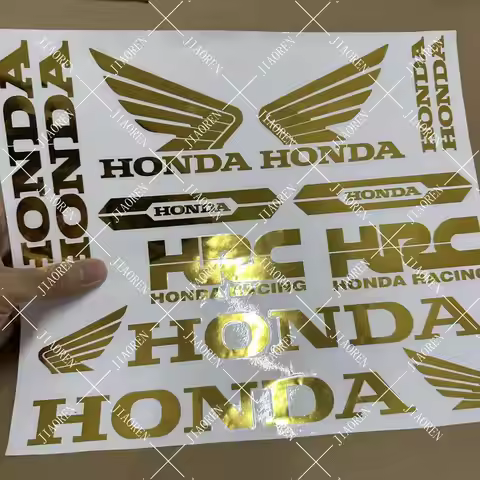 Halloween Honda Sticker HRC Logo Motorcycle Decal Kit