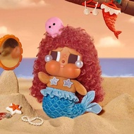 【100% Official authentic】POP MART CRYBABY 2.0 Vacation Mode On Series-Vinyl Plush Pendant Secret—MER