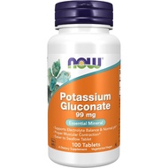 Now Foods Potassium Gluconate 99mg Supplement [American Product]