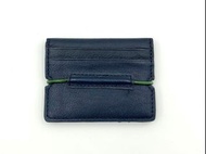FOSSIL - Leather ID & Credit Card Holder - Navy