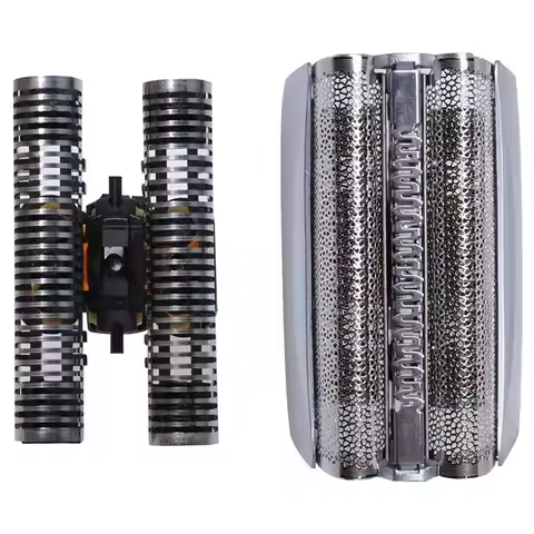 ABBK 3X 51S Replacement Shaver Head for Braun Series 5 for Razor Silver Compatible with 5643 5644 56