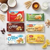 [Roma] Biscuit Sandwich Biscuit Multi-Flavor Indonesian Snacks Biskuit Roma
