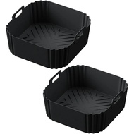 Air Fryer Silicone Liners for Ninja AF140 AF141 AF180 AF181 Air Fryer for Philips HD9270 Basket Baki