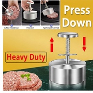 Heavy Duty Aluminum Alloy Burger Press Burger Patty Maker for Burger Bun Mould Patty Burger Press Bu