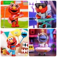(現貨/預訂) Pop Mart x Sesame Street 芝麻街 基礎系列 街頭潮流系列 派對系列 載具系列 Elmo 隱藏版 結他 DJ 氣球 cookie monster 太空船 popm