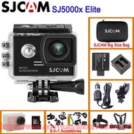 SJCAM SJ5000x Elite WiFi 4K 24fps 2K30fps Gyro Sports DV 2.0 LCD NTK96660 Diving 30m Waterproof Acti