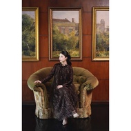 Aura Label - Clara Dress In Brown