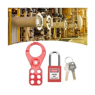 Filled Lock Box Lockout Set Kit Tagout Penguncian Lockout Tagout