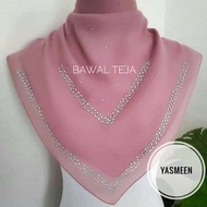 YASMEN AIRIS PREMIUM | BT EXCLUSIVE KELIM TEBAL COTTON VOILE TUDUNG BAWAL MANIK