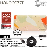 Monocozzi Pattern Lab Powerbank 10000mAh 18W PD QC3.0 ( Abstract ) + FREE 1pcs USB Adam Element + 1 