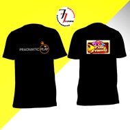 Tshirt Men's T-shirt DB Game Slot Pragmatic Play 777 Fire Strike Pragmatic Cool Design Distro Short 