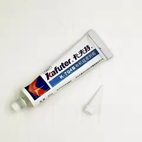Kafuter 704 704B RTV Silicone Rubber High Temperature Sealant Electronic Glue with Organo Silicon In