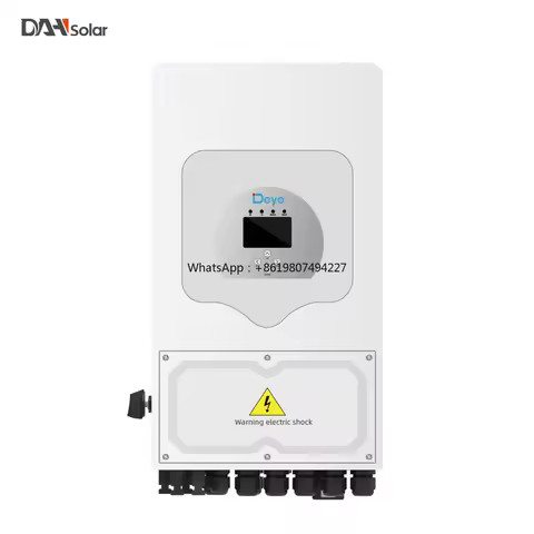 Deye 48V Solar Inverter Hybrid Single Phase 5KW 6KW 8KW Lithium Battery Hybrid Inverter Solar System