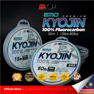 EXP EMO KYOJIN Leader Fluorocarbon 100% Japan Material Tali Leader Line Tali Perambut Bottom Siakap 
