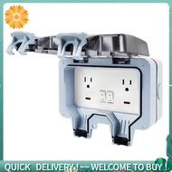 Waterproof Box with IP66 Rating  15A Rainproof Charging Socket Outdoor Socket  Switch US Plug
