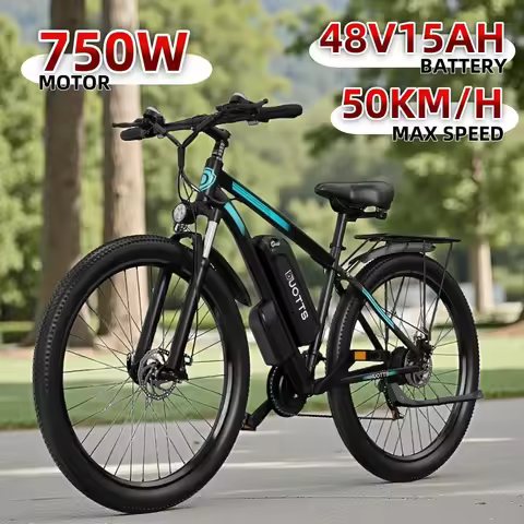 Electric Bike 750W Motor 48V15AH*2 Dual Battery City commuting 29inch Tire Maximum Speed 50km/h Moun