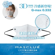 熱賣🔥小面女生專用🌸日本 MASCLUB 涼爽3D立體口罩 一套20個