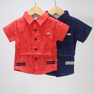 KEMEJA Children's Short Sleeve Shirt (1 - 4 years) USON 3457BC
