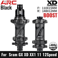 ARC 28 Holes Boost Hub 6 Pawls 72 Clicks Straight Pull Disc Bolt Brake Mountain Bike Hub Cycling Bic