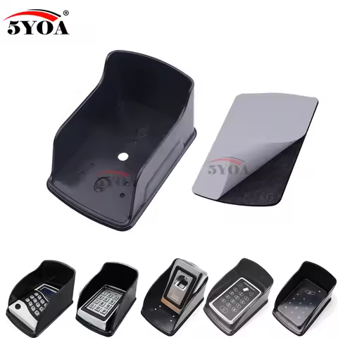 5YOA Rain Cover Black Access Controller Waterproof Cover Rainproof Shell For Rfid Fingerprint Access