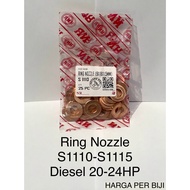 Copper NozzleRing NR R175 R180 R100 S195 S1100 S1110 S1115 Diesel Nozzle 7 8 10 12 16 20 23 24HP