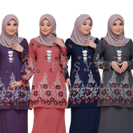 BAJU RAYA 2022 KURUNG SULAM QISHA READYSTOCK