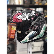 [Physical Store Taichung Warehouse Helmet] [SOL Official Merchandise] [SO-7E SO7E Ukiyo-e Black Red 