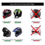 <INT> High quality Motorcycle Helmet Film Universal Rainproof Film Motorcycle Helmet Waterproof Anti