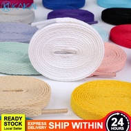 EASY MATCH 1 Pair Various Color 120cm Flat Shoelace Unisex Sneaker Running Sport Shoes Colourful Str