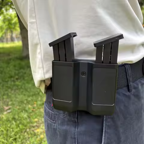 Double Magazine Holder 9mm Magazine Pouch for Sig saue r/S&W /Taurus/H&K/ Glock Magazine Holder
