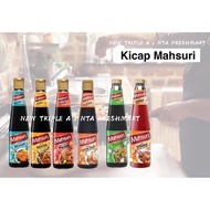 PRODUK KELUARAN MAHSURI KICAP MANIS|MASIN|PEDAS|LEMAK MANIS|SOS TIRAM|3RASA