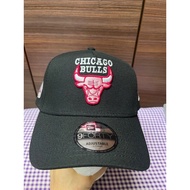 Ne 9 Forty A Chicago Bulls Black Pink Baseball Cap Adjustable Snapback