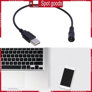 XI USB2 0 Type-A Male to 5521mm Charging Cable DC5Volt Power Supply Socket Adapter Cord Converter Co