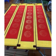 bag of 7-word / 5-letter silk couplets. write calligraphy couplets, Chinese calligraphy