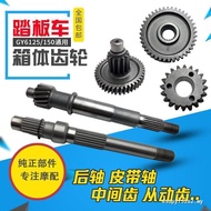 Scooter Motorcycle GY6 HOMI 125 150 Gearbox Rear Gear Teeth Rear Axle Belt Axle Teeth Rear Gearbox R