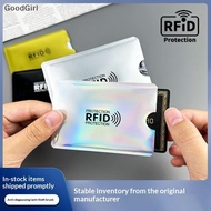 [GoodGirl] Anti Theft Scan RFID Card Sleeves Anti Magnetic Aluminum Foil ID Card Protector Durable f